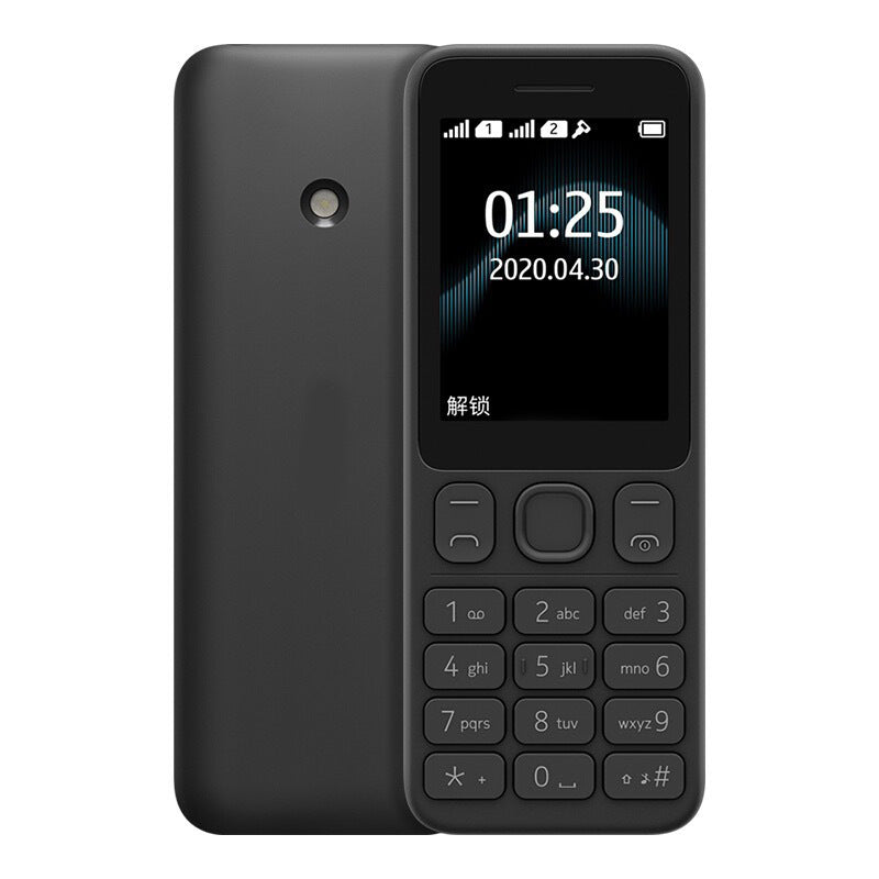 Straight button elderly phone125Quad-band non-smartphone GSM Dual Card2G Elderly Student Device