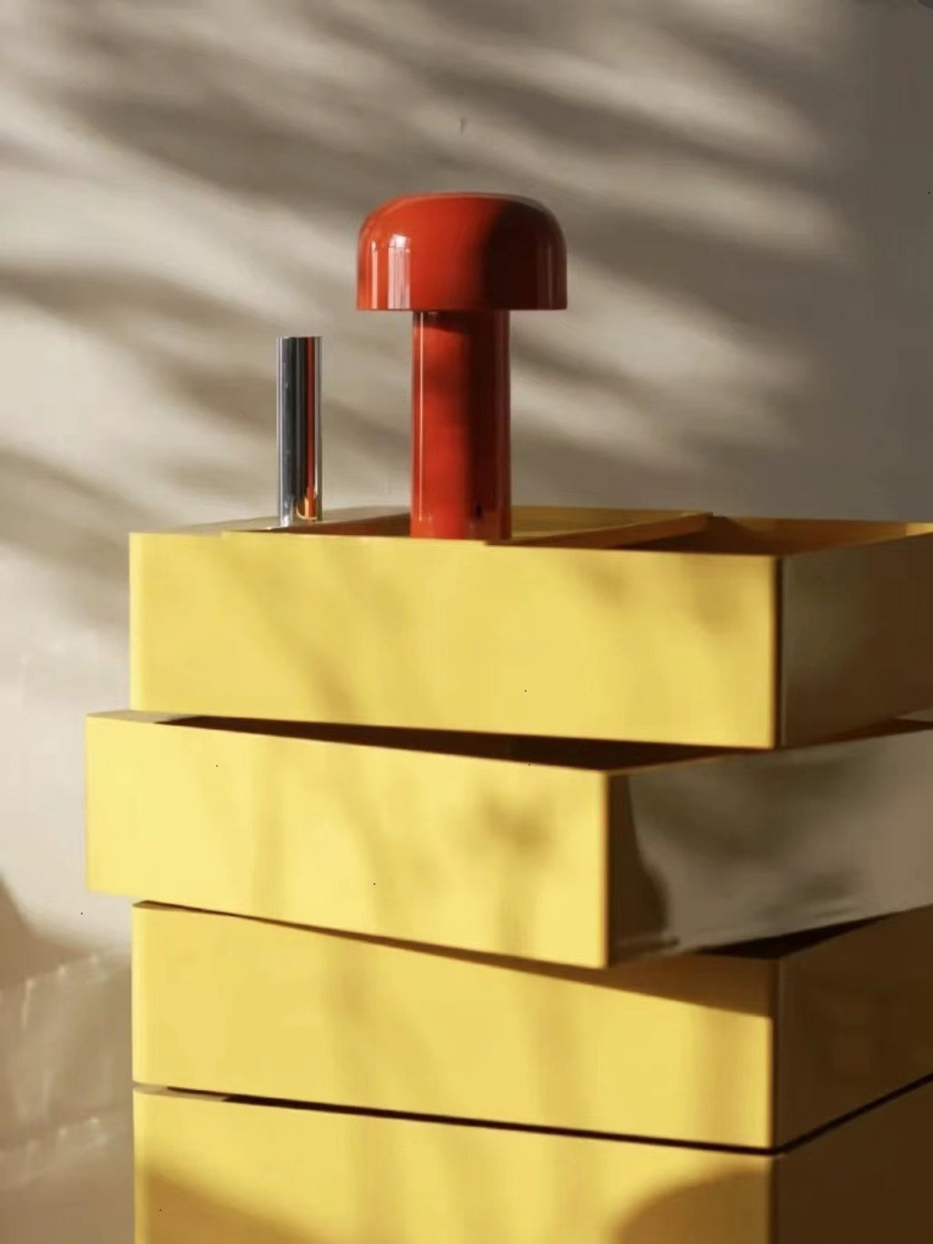 Creative Bellhop Mushroom Lamp led Bedroom bedside bar ambiance usb Rechargeable Decorative Night Light