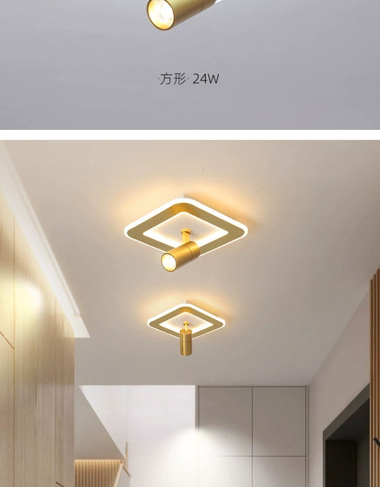 Aisle Light Corridor Light Luxury Balcony led Lamp Creative Background Wall Spotlight Simple Modern Cloakroom Ceiling Lamp