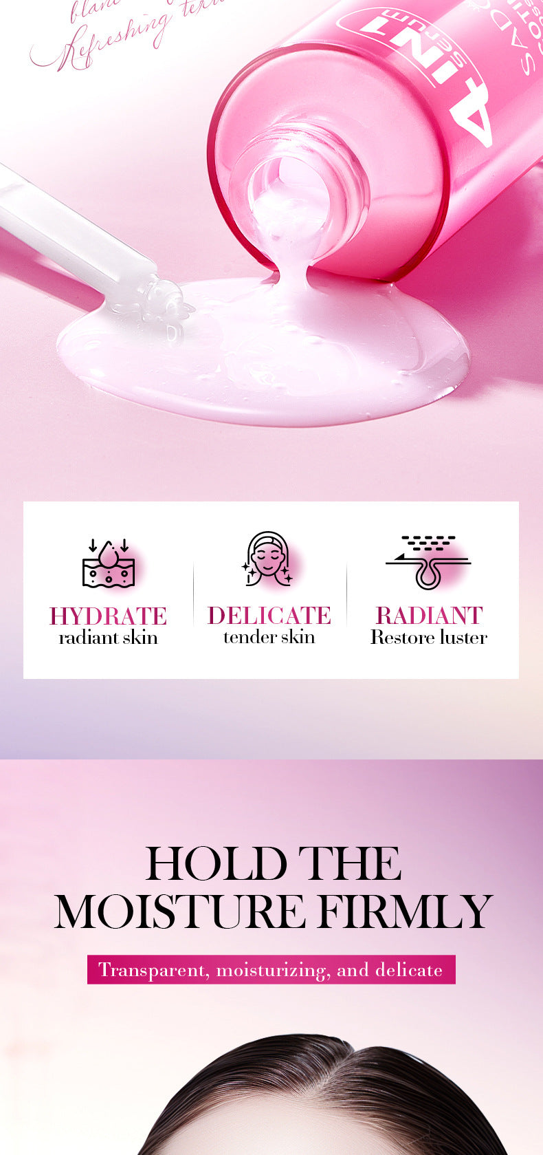 Niacinamide Radiance Serum SADOER Hydrating Moisturizing Essence Liquid Cross-Border Wholesale