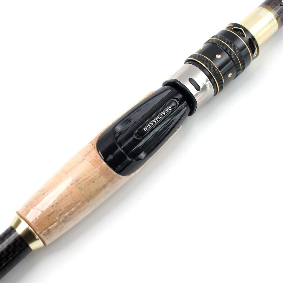 Manufacturer Wholesale Dropshipping Fishing Gear Ultra Short Portable Fishing Rod Small Sea Rod Carbon Fiber Fishing Rod Telescopic Lure Rod