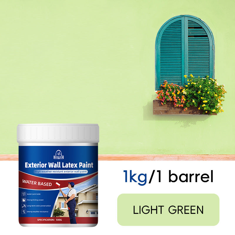 Qixia Exterior Wall Latex Paint Wall Renovation Special Repair Exterior Wall Paint Color Change Coating Wall Paint Exterior Wall Coating