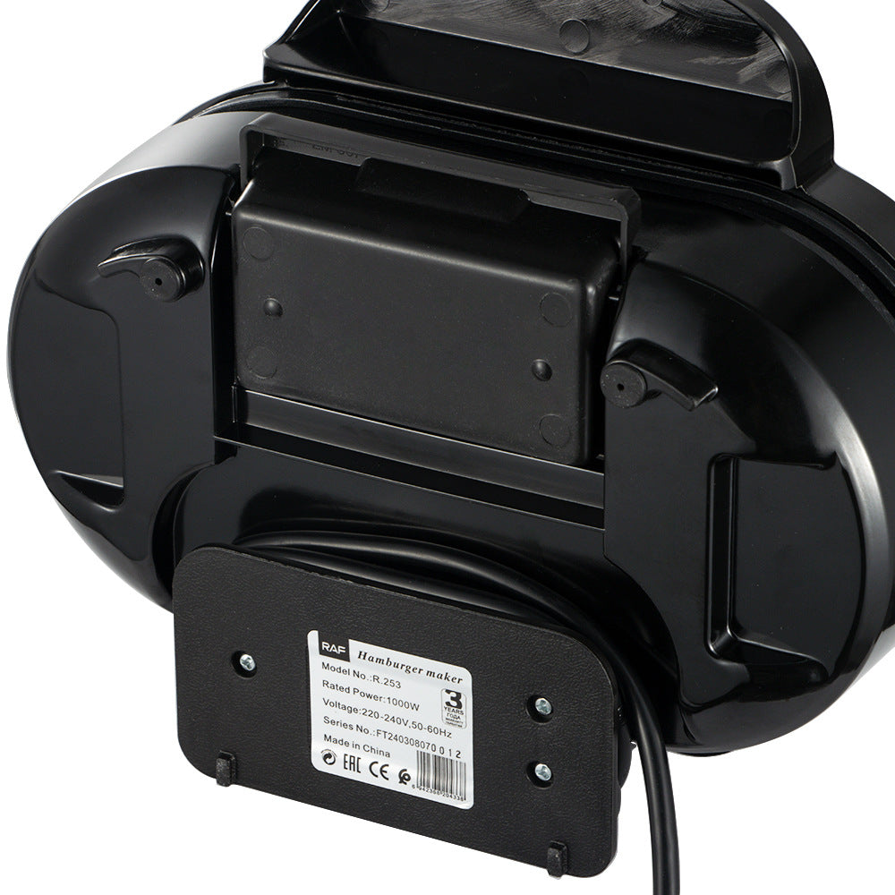 RAF Light Food Hamburger Breakfast Machine Home Use Grilled Steak Grilled Eggs Small Muffin Bread Maker R253