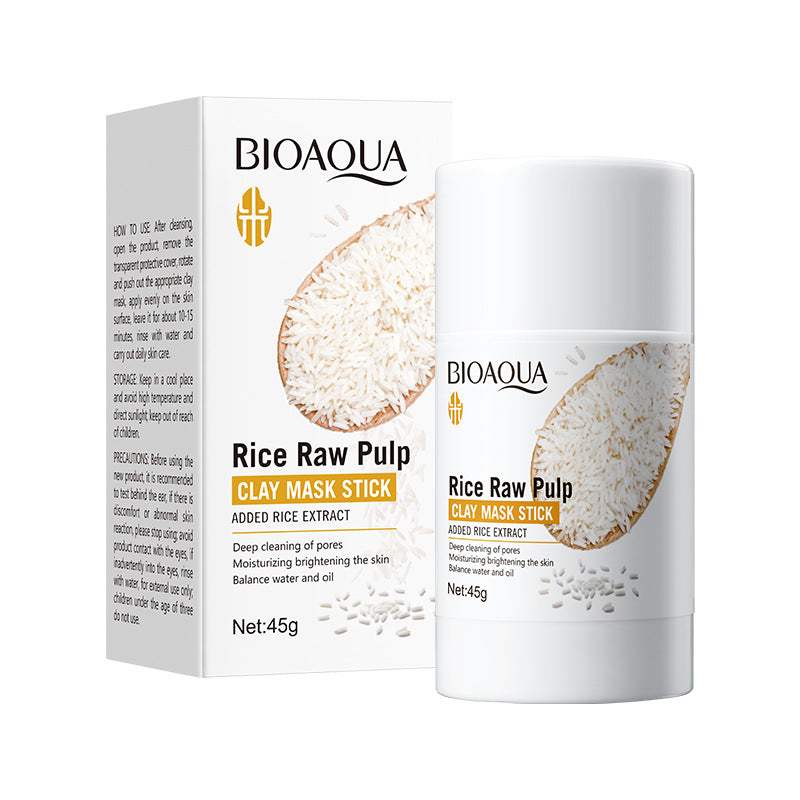 Full English Rice Skincare Set BIOAOUA Rice Puree Series Six-Piece Set Box  Wholesale