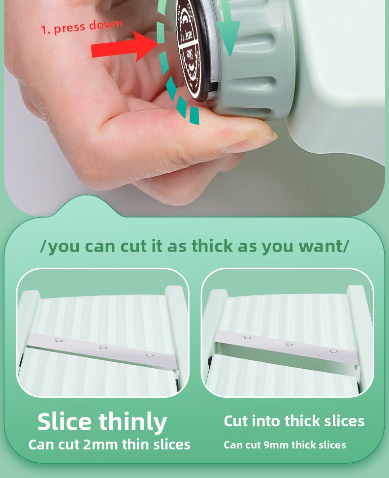 Household Multifunctional Vegetable Cutter Fruit Slicer Kitchen Convenient Lemon Slicer Potato Shredder Vegetable Cutter