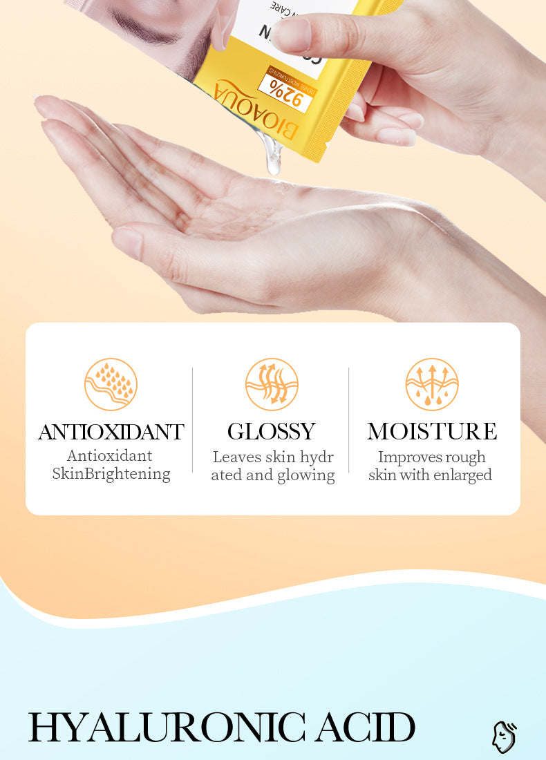 Foreign Trade  BIOAOUA Hyaluronic Acid Moisturizing Mask Moisturizing Brightening Hydrating Mask Skin Care Products Genuine Wholesale