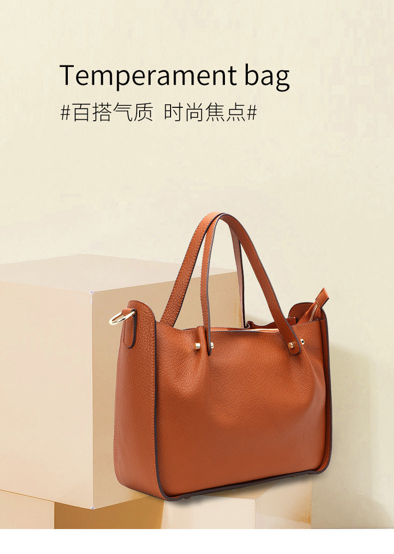 Spring and Autumn New European and American Fashion Trend Single Shoulder Bag Personality Versatile Elegant Large Capacity Crossbody Handbag for Women Manufacturer