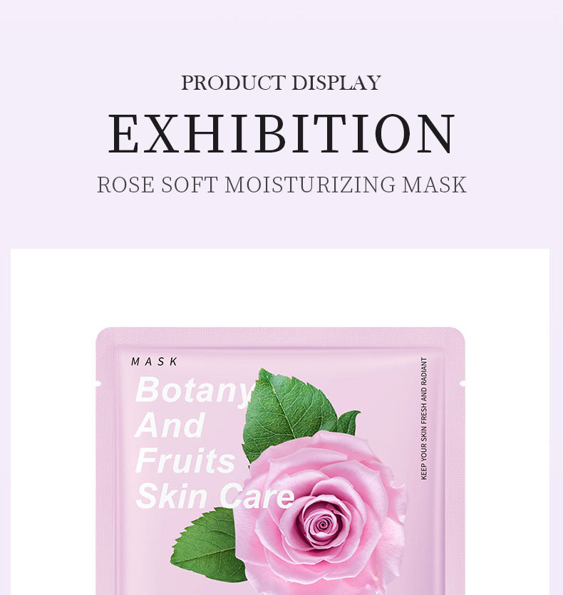 Fruit Mask SADOER Avocado Rose Hydrating Moisturizing Tablets Cross-border Foreign Trade Skincare Wholesale
