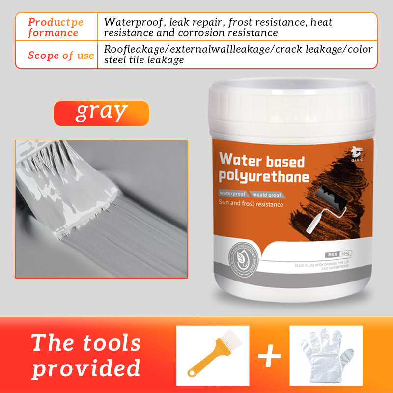 Wholesale Water-Based Polyurethane Crack Exterior Wall Roof Window Sill Large Area Waterproof Coating Repair Leak Glue Leak-Blocking King