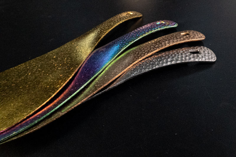 High-end Pure Titanium Rice Spoon Luxury Mildew-proof Rice Shovel Antibacterial Rice Shovel Hammer Pattern Rice Serving Spoon Rice Spoon Kitchen