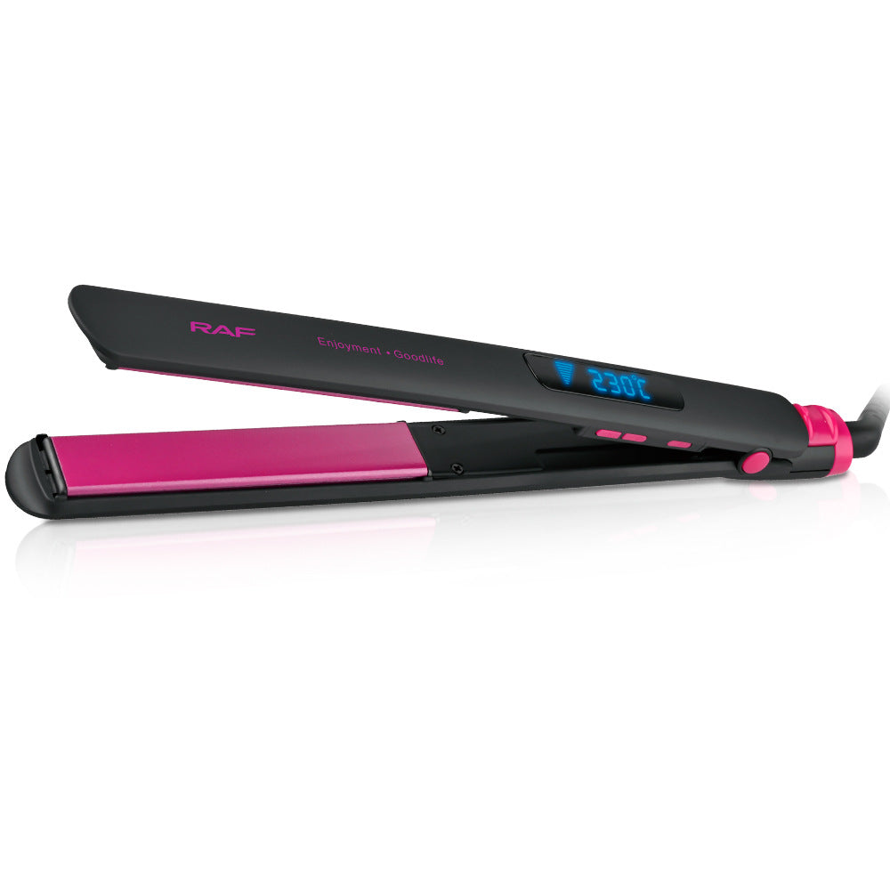 RAF European Standard Electric Curling Iron Hair Straightener Hair Comb Does Not Hurt Hair Straight Hair Curly Hair Household R 4003
