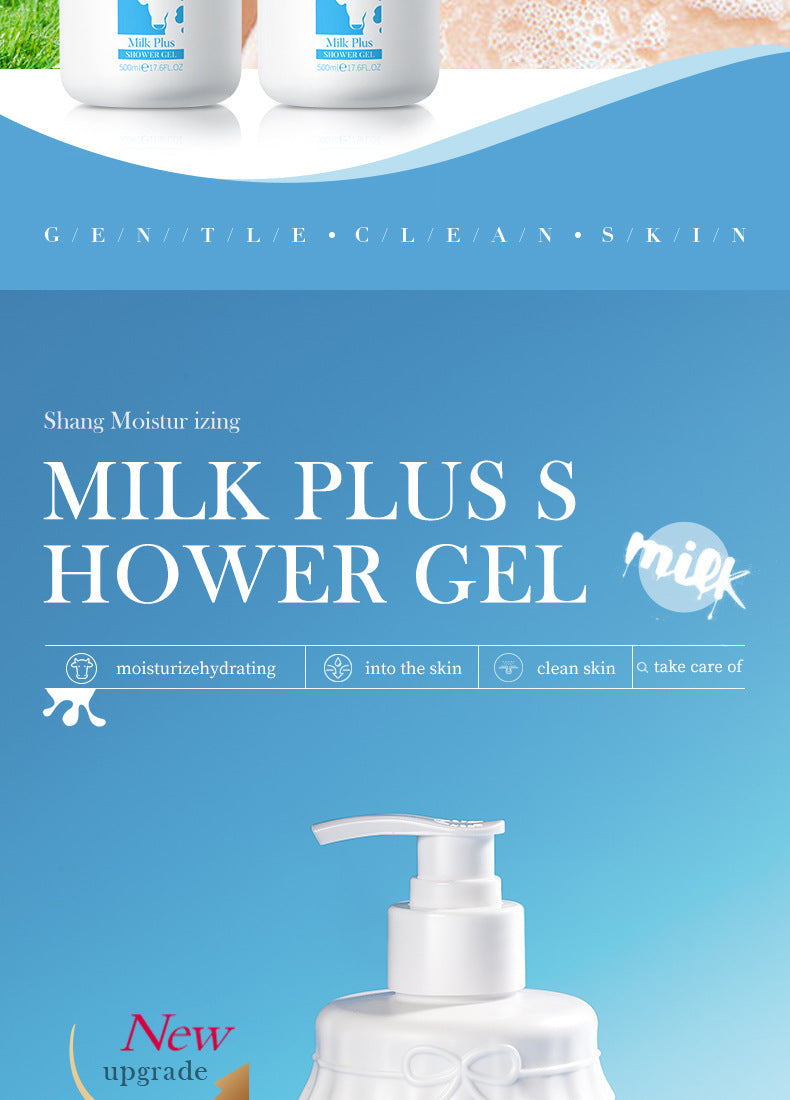 Milk Body Wash SADOER Hydrating, smooth, clean fragrance body wash for cross-border foreign trade wholesale