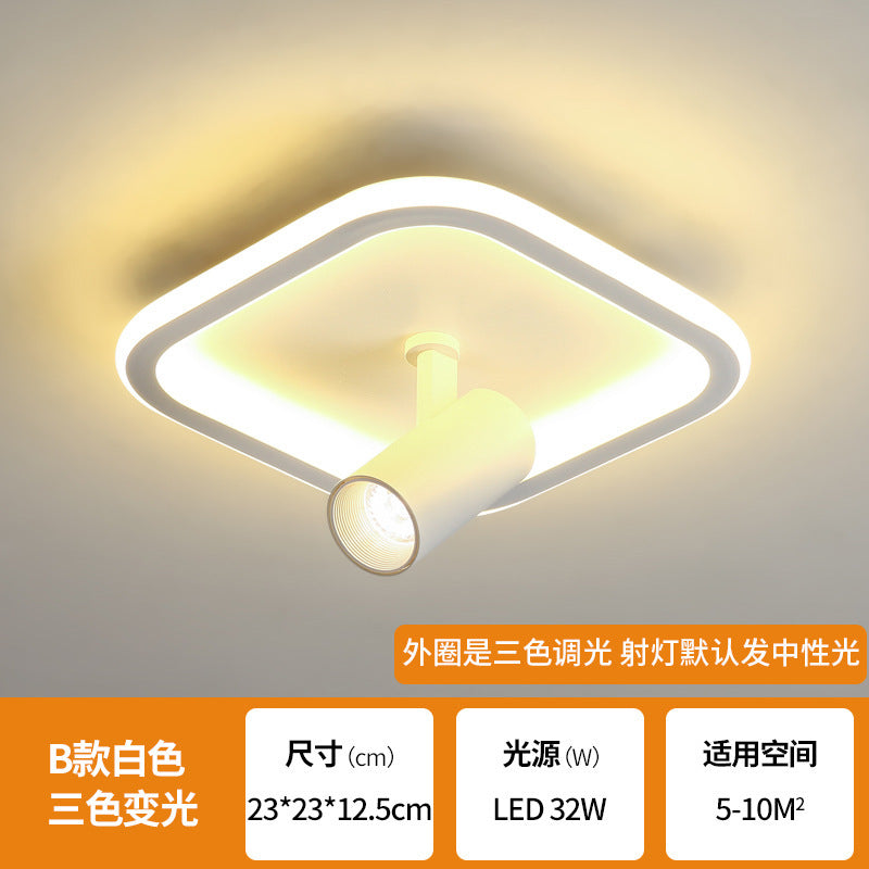 Aisle Light with Spotlight Corridor Light Entryway Staircase Cloakroom Balcony Light Luxury Internet Celebrity Ceiling Light led