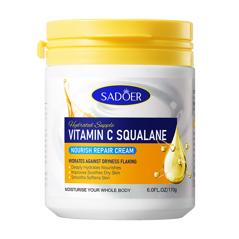 Repair cream170g SADOER Vaseline Vitamin C Hydrating and Moisturizing Face Cream Cross-Border Wholesale