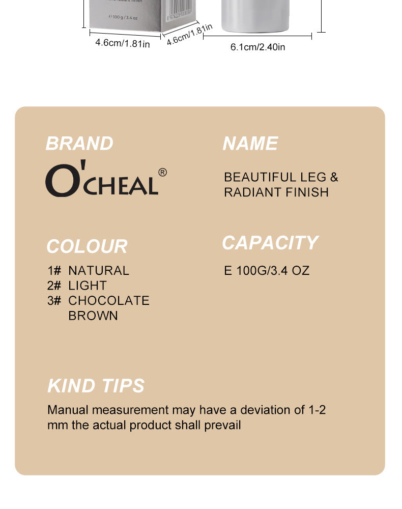 AliExpress Leg Cream Scar Covering Bare Skin Feel Stockings Leg Waterproof Non-Slip Makeup Contouring Moisturizing Cream