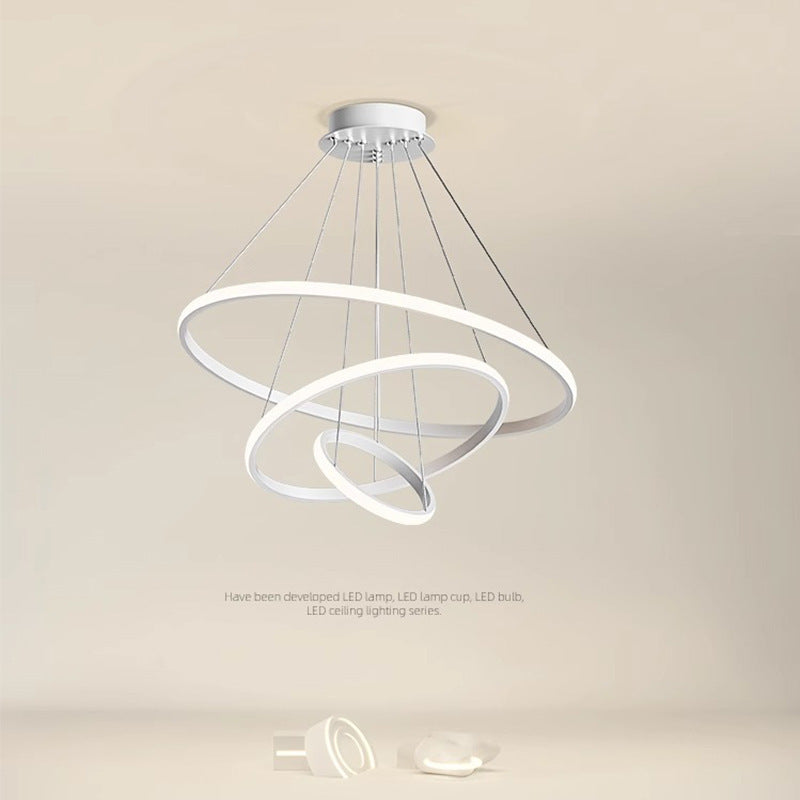 Nordic Atmosphere Modern Minimalist Dining Room Pendant Light Luxury Living Room Pendant Light Study Home Bedroom Dining Room led Chandelier