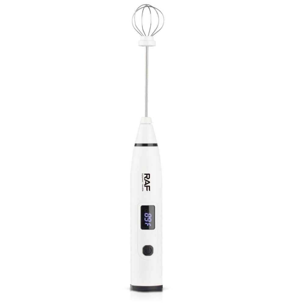RAF EU Standard Electric Egg Beater Household Handheld Egg Beater Cream Whisk Portable Compact
