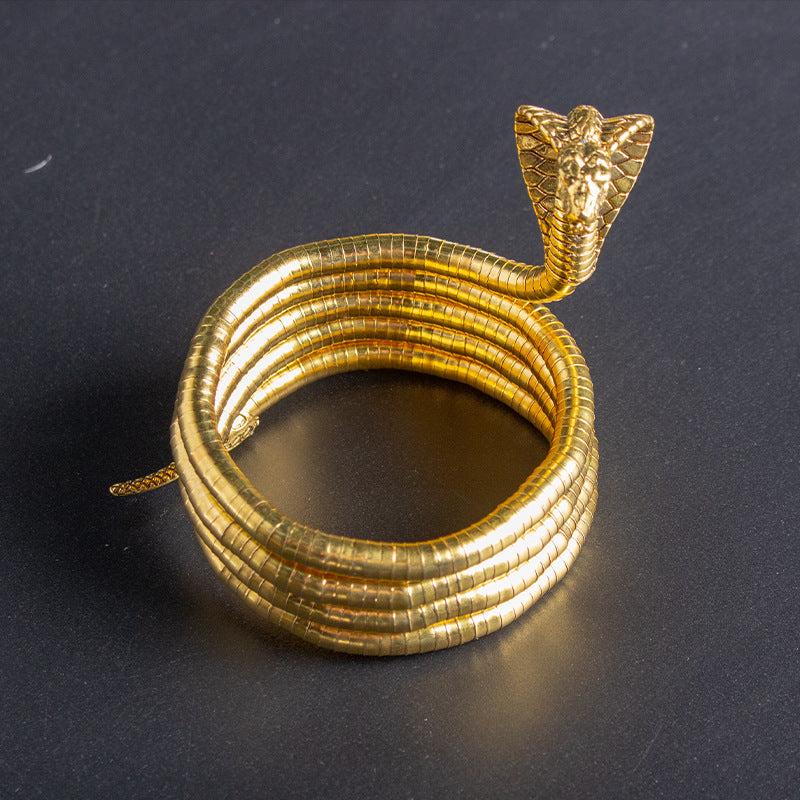 Men's New Necklace Women's Versatile High-end European and American Style Jewelry ins Minimalist Snake Bone Chain Snake Necklace