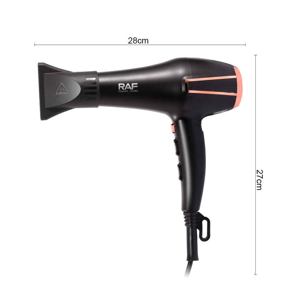 RAF European Standard Household Hotel Hair Dryer2200W Hot and Cold Air Hair Dryer High Power Electric Hair Dryer4508
