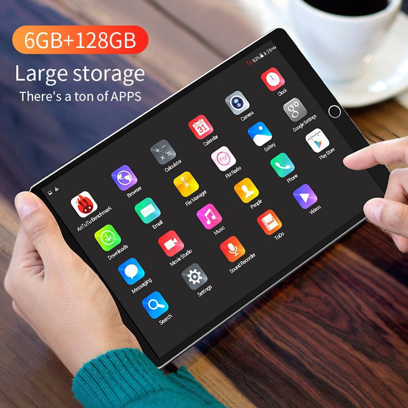S2New Tablet HD Screen Android pad 2-in-1 Learning Gaming Office Tablet10.1Inch