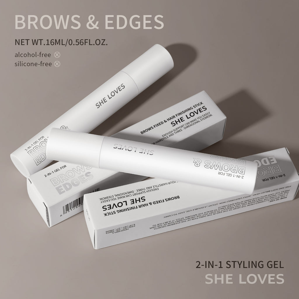 Eyebrow Hair Styling Stick brows & hair styling Silicone-free Alcohol Quick-Dry Long-Lasting Setting