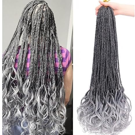 TEMU Hot-selling Synthetic Three-strand Braid Loose Tail Three-strand Braids French  Curly  Braiding Hair
