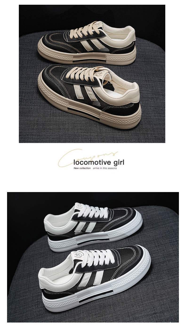 Women's Canvas Shoes2025Spring and summer new style mesh breathable versatile soft-soled student white sneakers sports board shoes