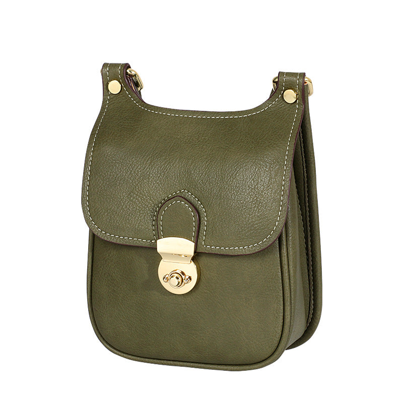 Autumn New Trendy Fashion Korean Version Phone Bag for Women, Niche Design Small Square Bag, Unique Simple Versatile Crossbody Bag