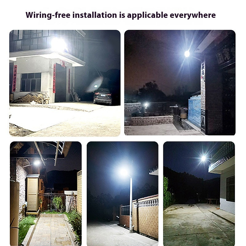Wholesale New Solar Garden Lights for Rural Outdoor Rainproof ABS Body with LED Light Source IP65 Rating for Foreign Trade