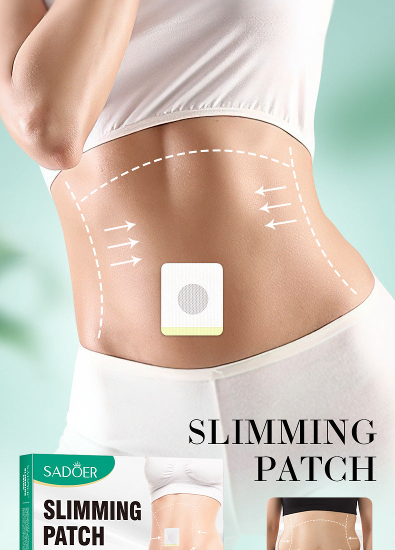 Full English Slimming Body Shaping Navel Patch SADOER Shaping, Consuming, Firming, Lightweight  Wholesale