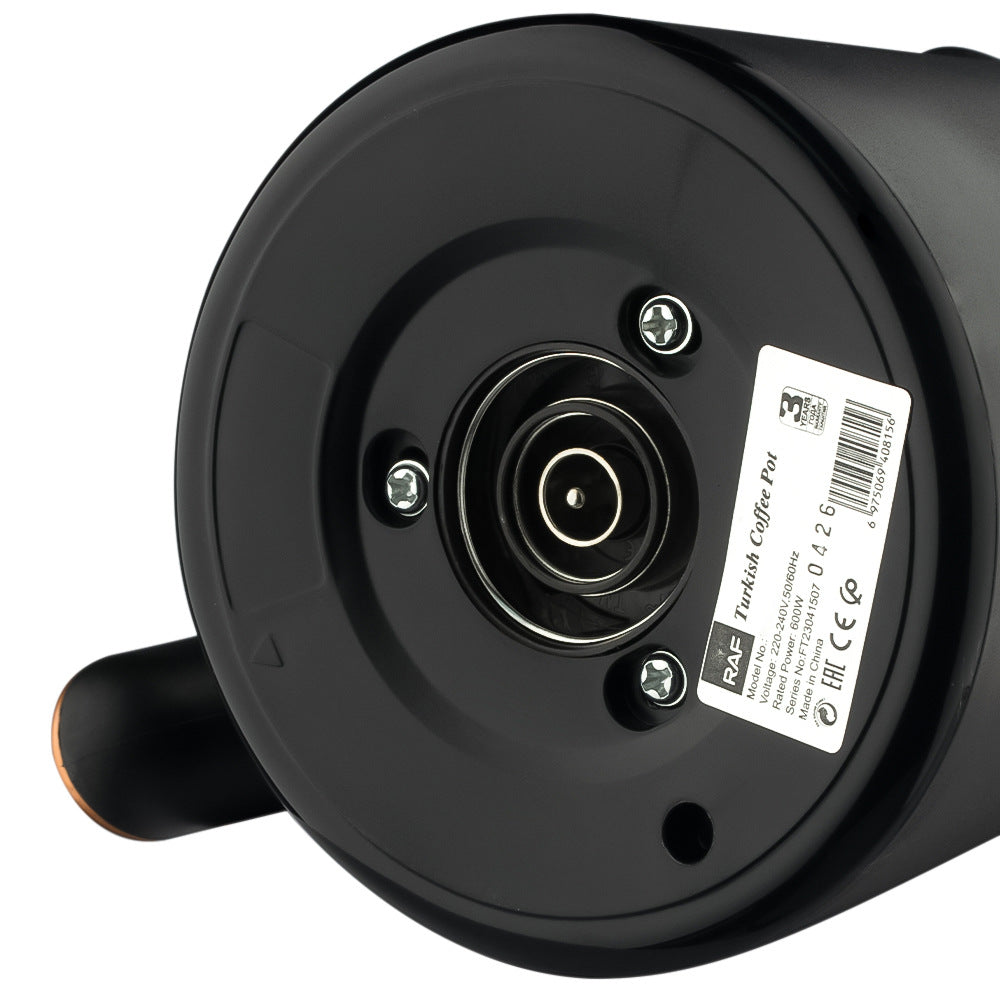 RAF European Standard Turkish Coffee Pot High Temperature Resistant Hot Water Kettle Coffee Maker Visual Tea Maker Milk Warmer