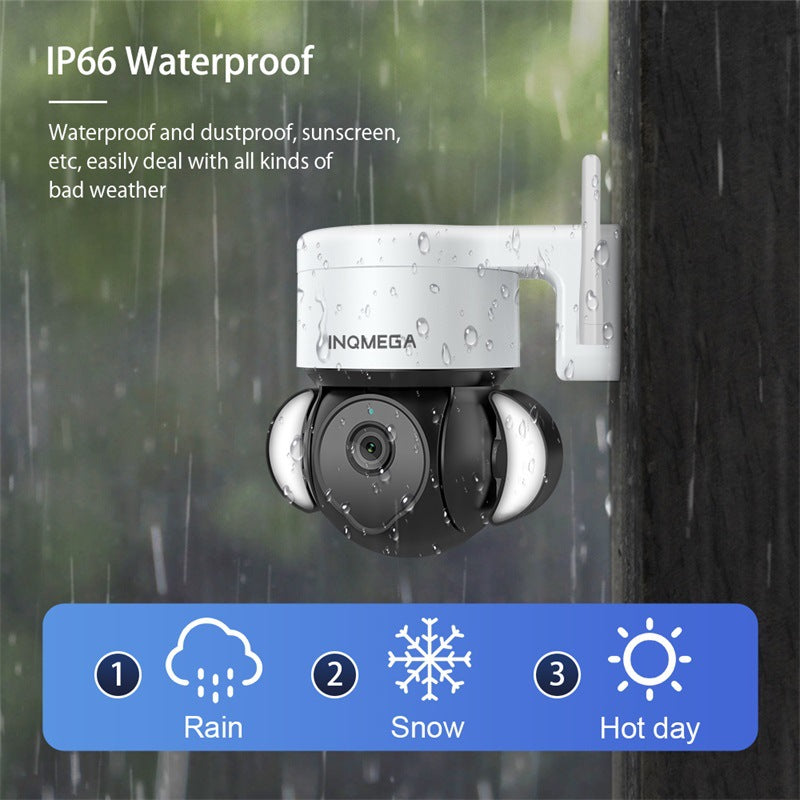 Private Model TUYA Surveillance Camera 5MP High Definition Full Color Night Vision Camera Outdoor Wired POE Camera