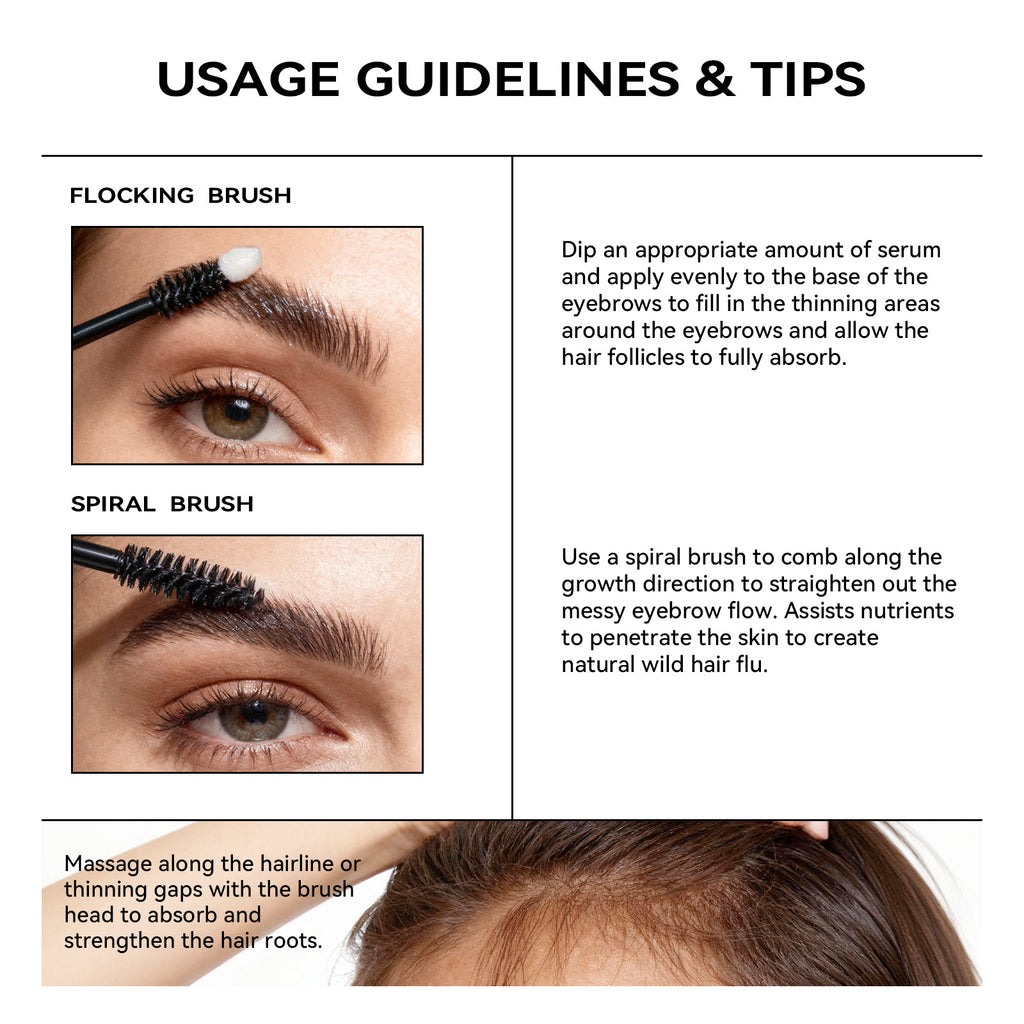 Exclusive Supply sheloves Eyebrow Liquid Double-ended Eyelash Hairline Lengthening Thickening Curling Styling Serum