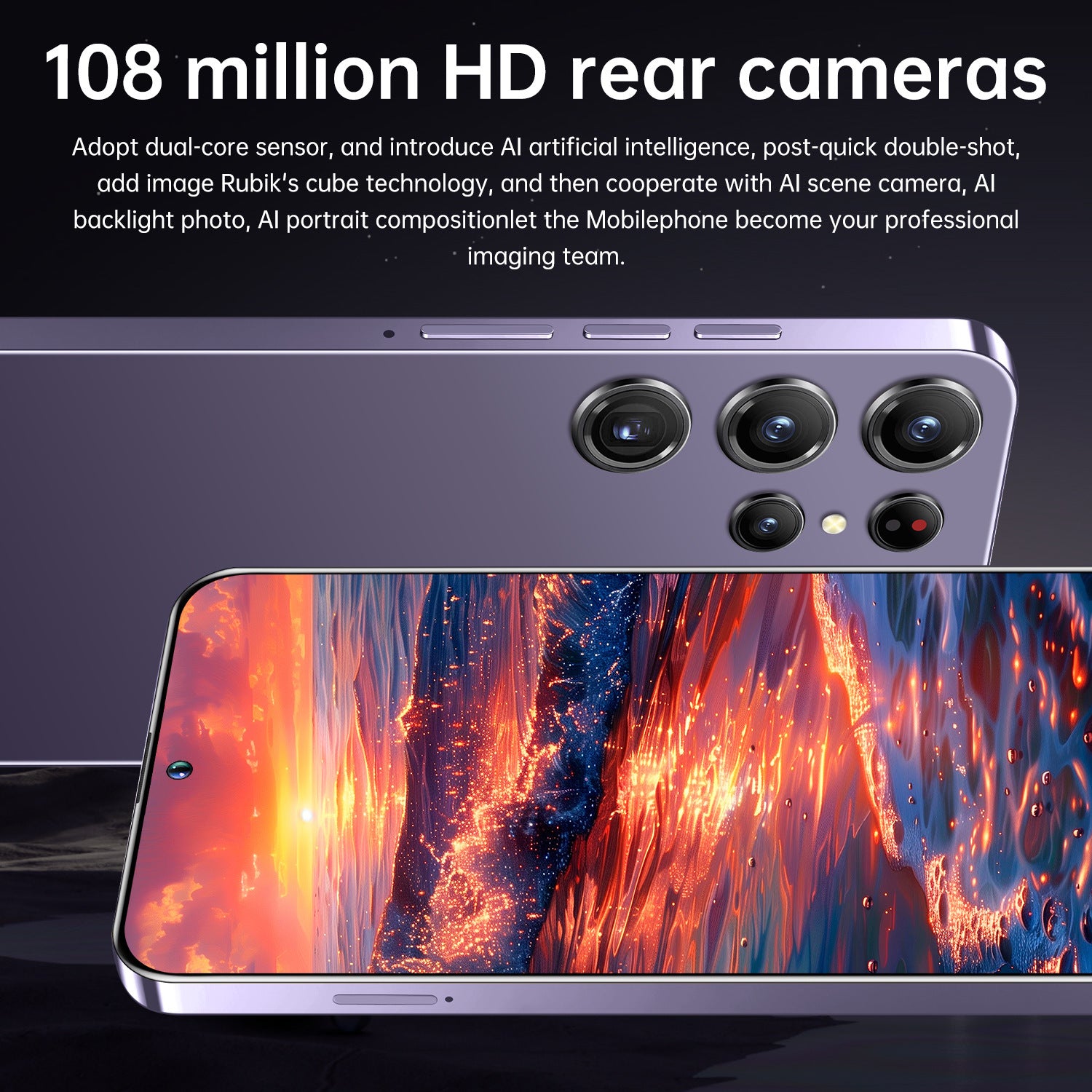 Hot-Selling Mobile Phone S25 Ultra Android Smartphone16+1TB Hot-selling Secondary Screen TK Mobile Phone