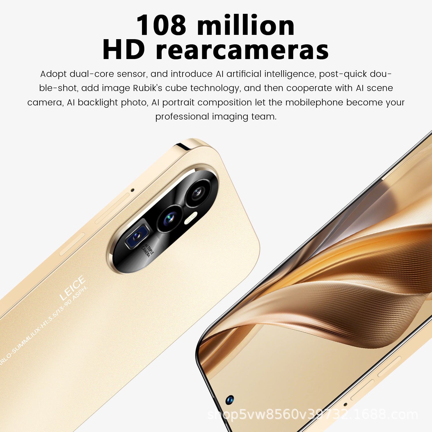 New Hot-Selling Item Reno10 Pro Android Intelligence5G Mobile Phone16+1TB Source Factory Direct Sales