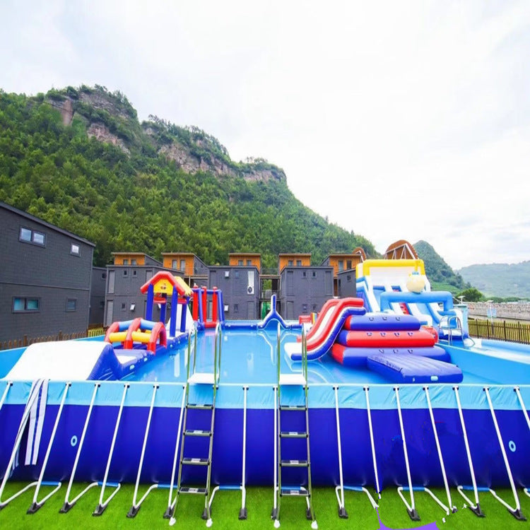 Water Park Planning Project Installation Adult and Children Water Challenge Project Water Challenge Amusement Equipment