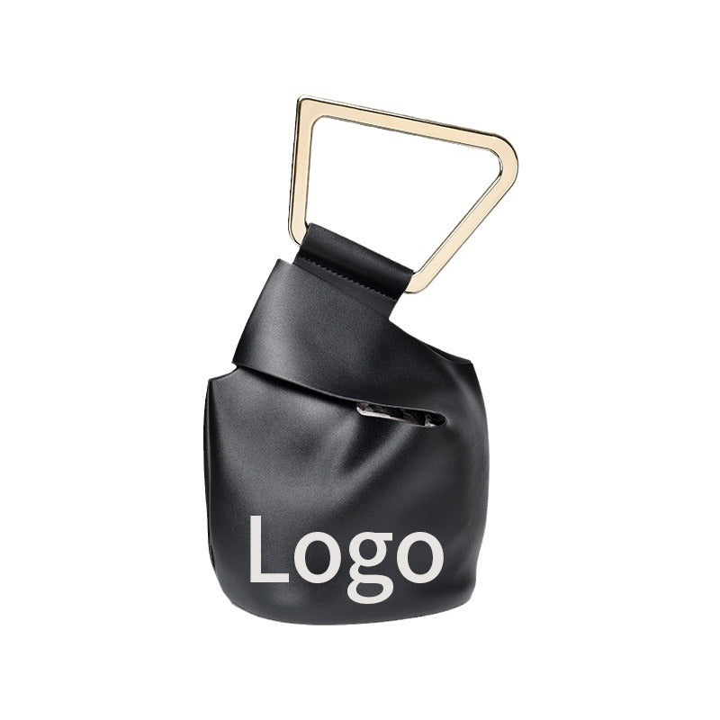New Irregular Bucket Bag for Women, Large Capacity, Unique Acrylic, Niche Versatile Handbag, Fashionable Women's Bag
