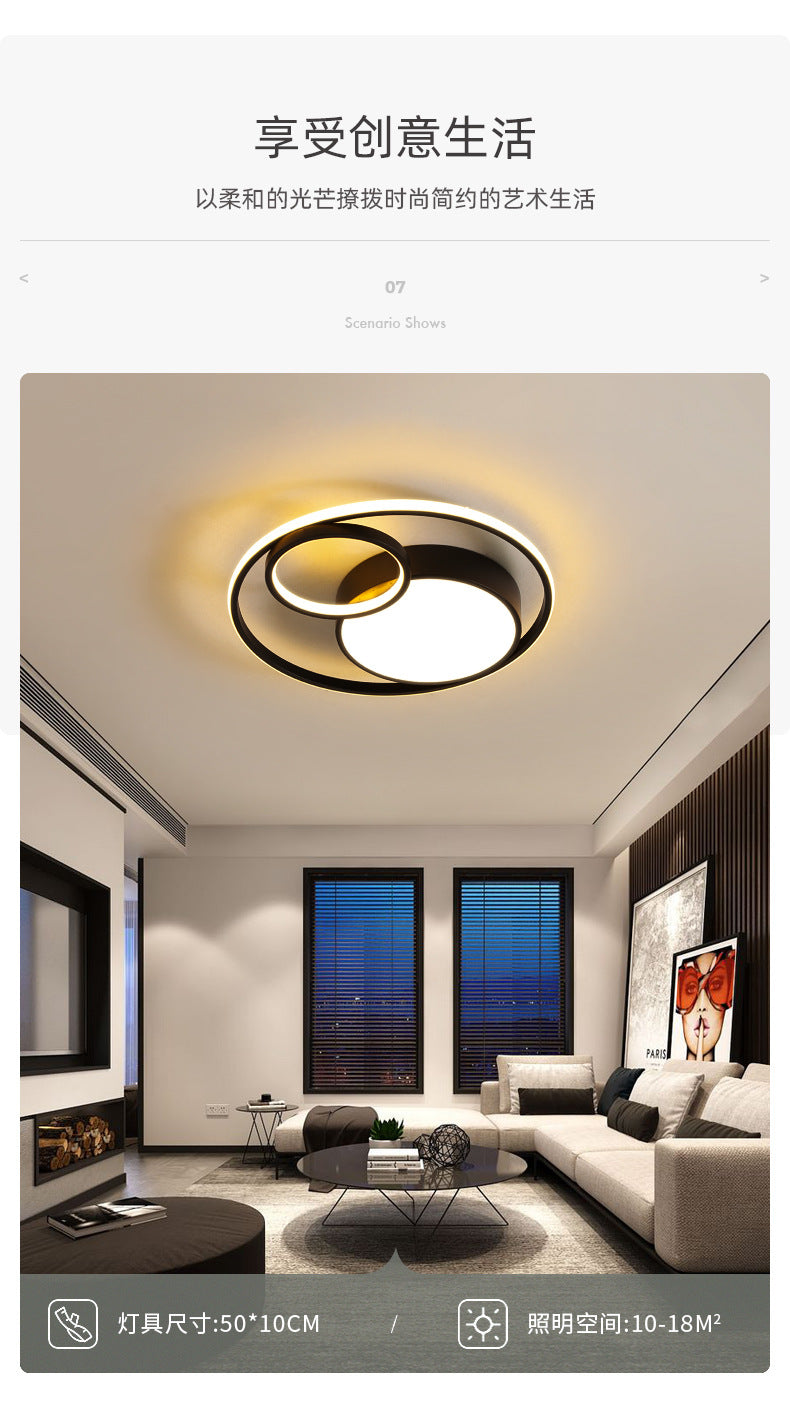 Wholesale New LED Bedroom Ceiling Lamp Modern Minimalist Light Fixtures Dining Room Living Room Lamp scandinavian Creative fashion Lighting