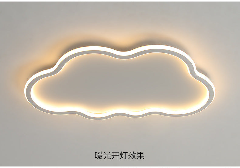 Ultra-thin Nordic Ceiling Light Modern Simple Bedroom Cloud led Lighting Living Room Internet Celebrity Side Emitting Creative Lamp