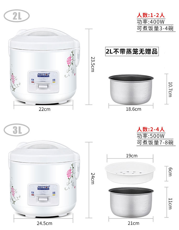 Rice cooker English Rice Cooker for Home Use500w700w1.8L2.2L Electric Rice Cooker Export