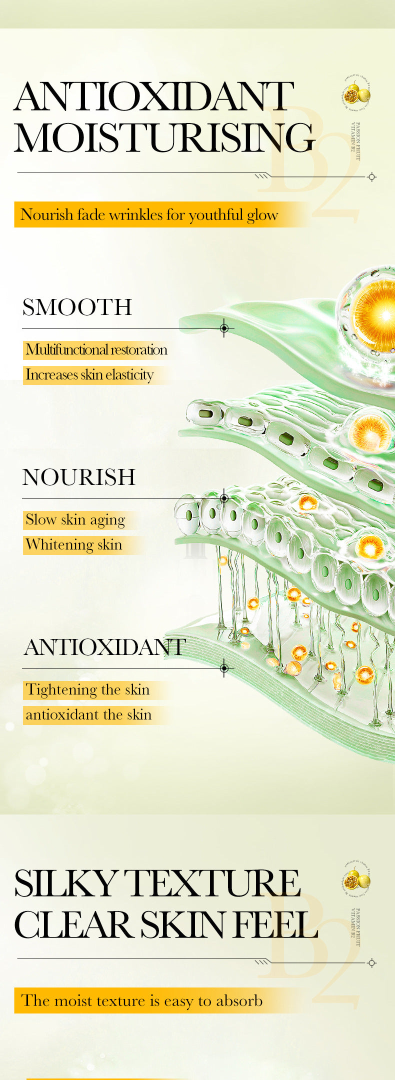 Vitamin Series Essence SADOER Anti-oxidant Hydrating Essence Cross-Border Wholesale