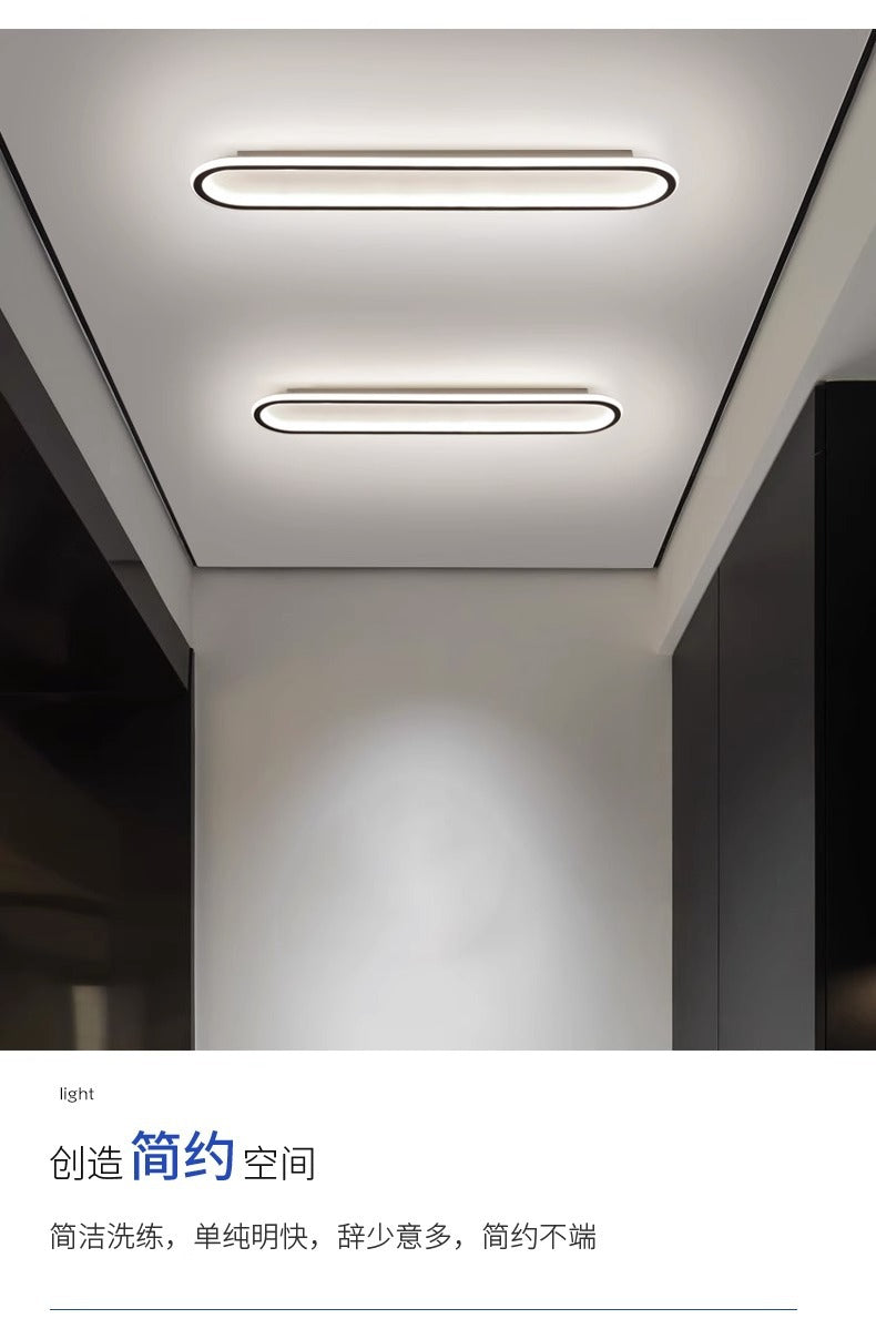 Nordic Ultra-Thin Ceiling Light Rectangular led Living Room Lamps Modern Minimalist Round Lamp Bedroom Lamp Office Lamps