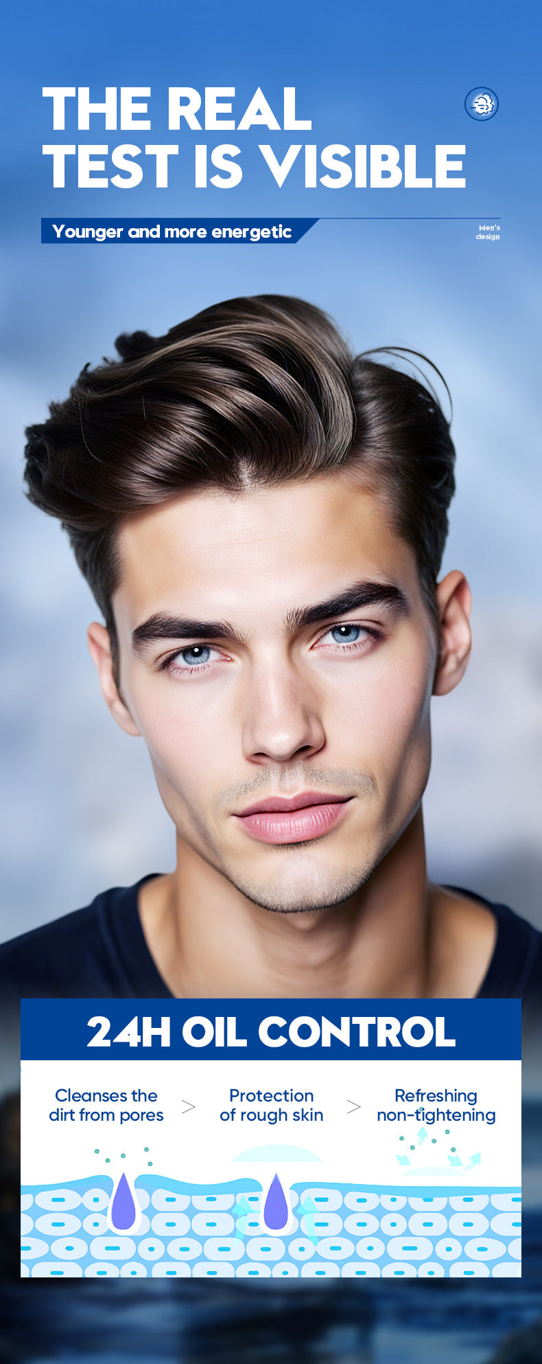 Amino Acid Gentle Cleanser SADOER Clean Face Clean Facial Cleanser Cross-Border Wholesale