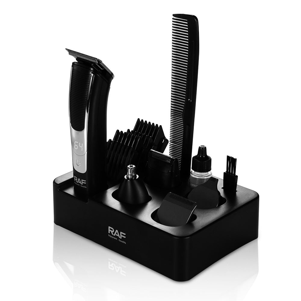 RAF European Standard Razor Men's daily necessities set rechargeable hair clipper razor usb R.4202