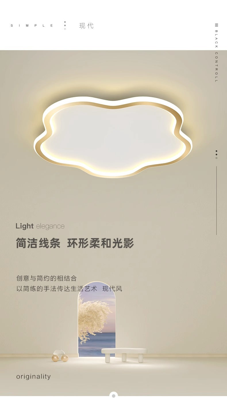 Creative Bedroom Main Light for Home Use led Ceiling Lamp Simple Modern Living Room Lamp Room Restaurant Study Flower Lighting