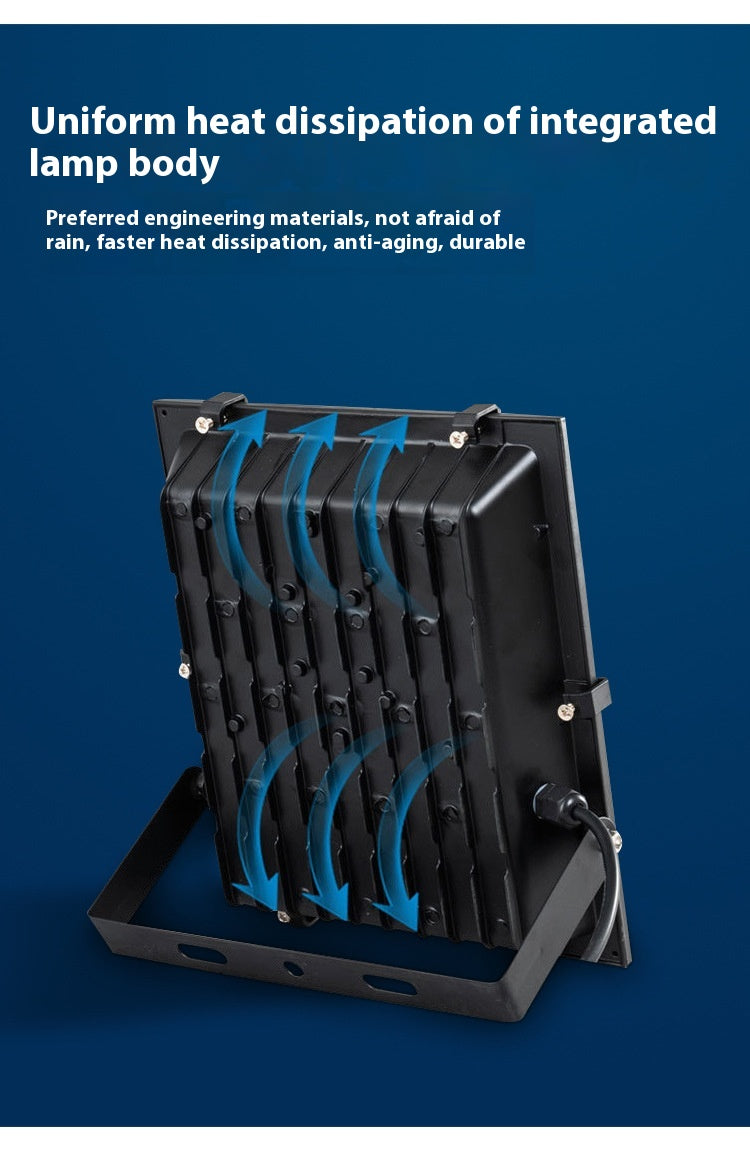 Wholesale Super Bright Waterproof Aluminum LED Solar Floodlights IP67 Rating Outdoor Courtyard Street Lights for Garden