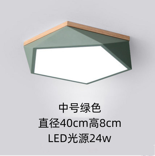 Nordic Bedroom Lamp Simple Modern Creative Macaron led Ceiling lamp for master bedroom, children's lamp, bedroom lamp