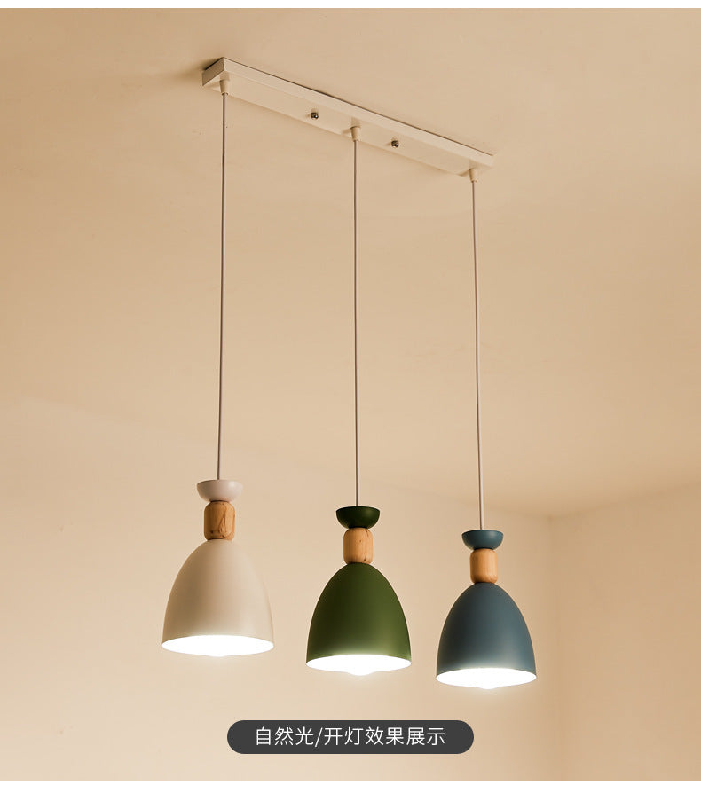 Zhongshan Restaurant Pendant Light Modern Simple Elegant Internet Celebrity Lighting Creative Personality Dining Room Bar Table Nordic Pendant Light