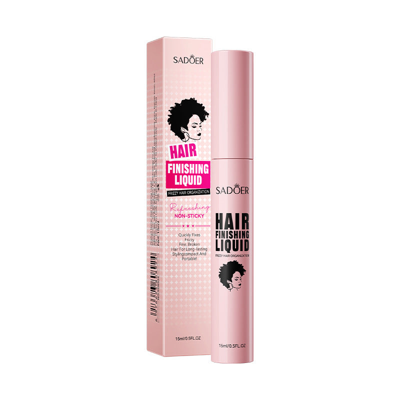 Fine Hair Finishing Spray15ml SADOER Styling Hair Messy Look Hair Wax Cross-Border Wholesale