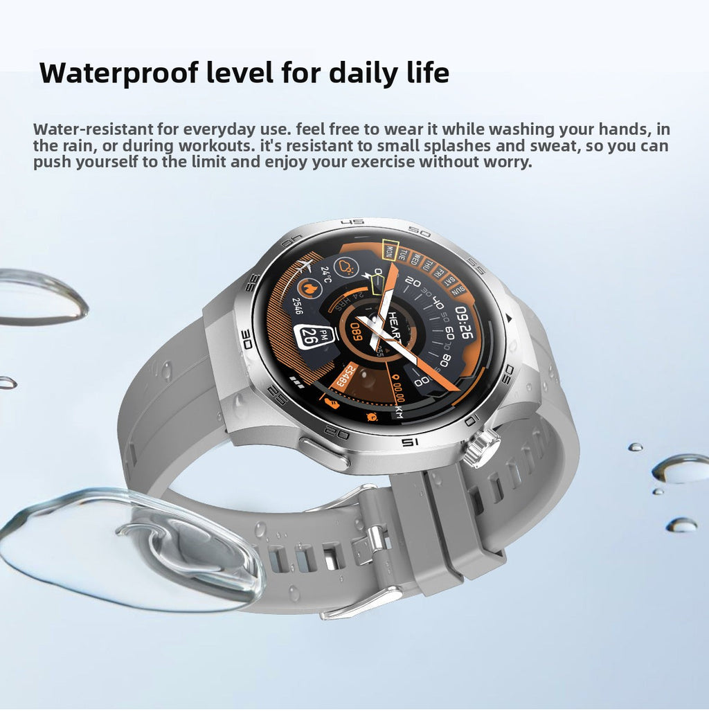 Watch5 Max Smart Watch1.52inch Bluetooth Call, Heart Rate Monitor, Pedometer, Sleep Monitoring, Waterproof, Shockproof, Dustproof Sports